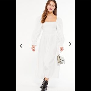 New Look Petite Shirred Dress